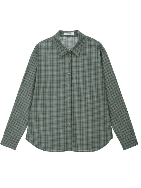 Marcelle Soft Cotton Check Shirt