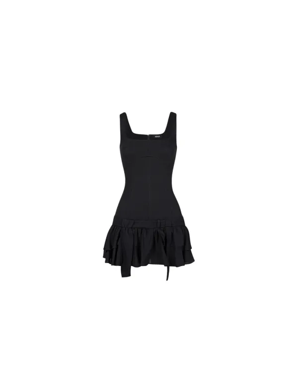 [3rd order] Shaped dress - Black