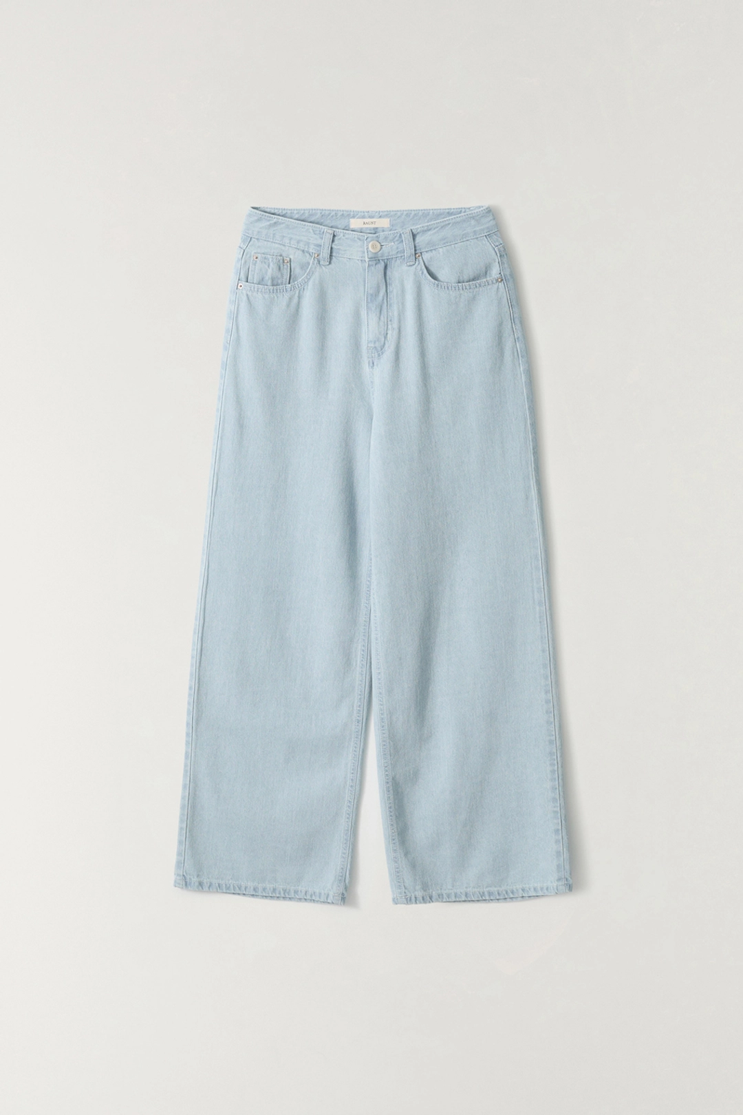 더라우스트 린넨 와이드 데님 LIGHT BLUE 상품 이미지 2