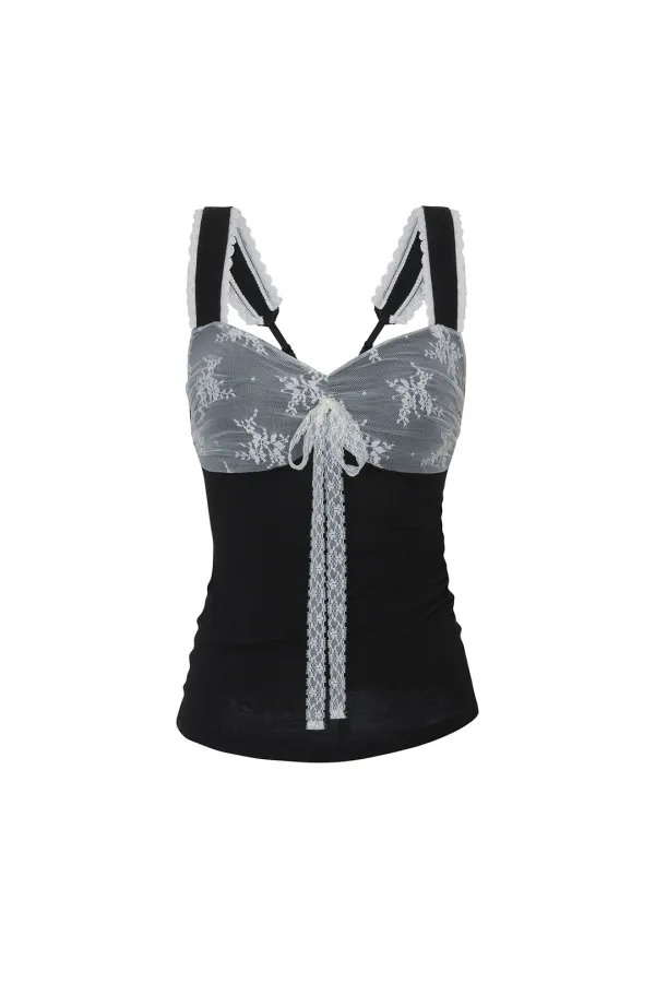 ANEMONE TOP black