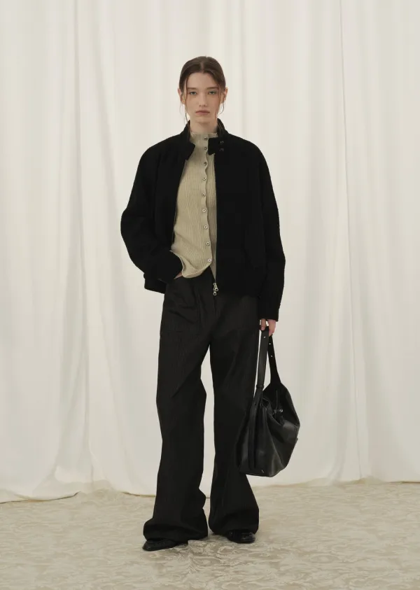 UTILITY FATIGUE PANTS (indigo herringbone)