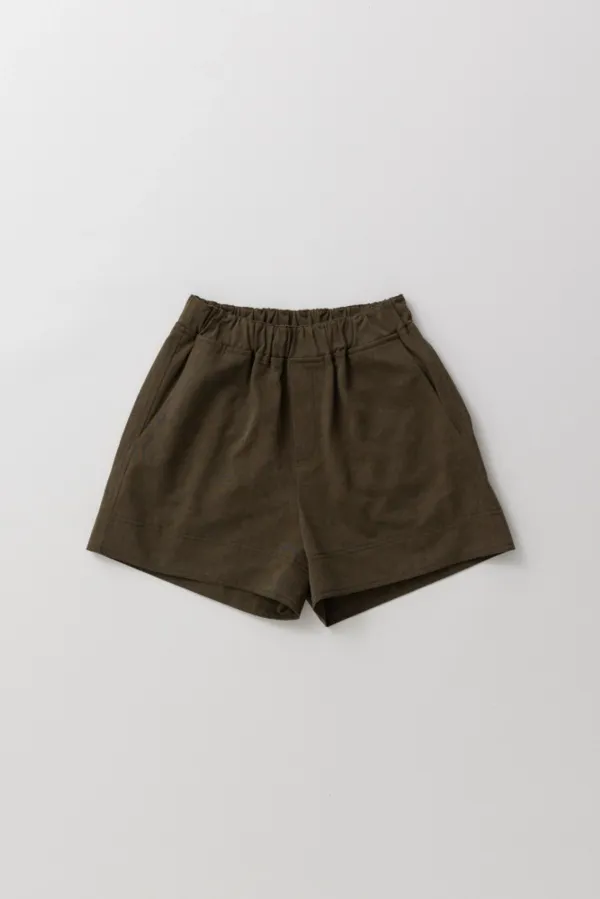 6th) stitch shorts (brown)