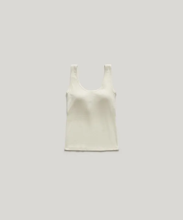 PVIL Bra Free Tank Top(Cream)