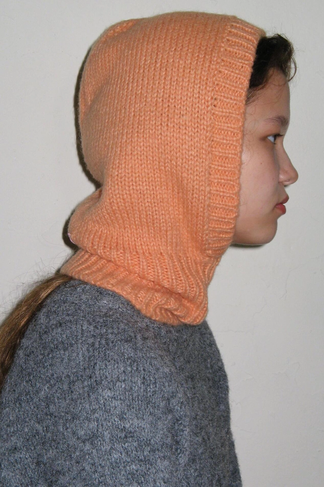 시눈 Knit Balaclava (Apricot) 상품 이미지 2