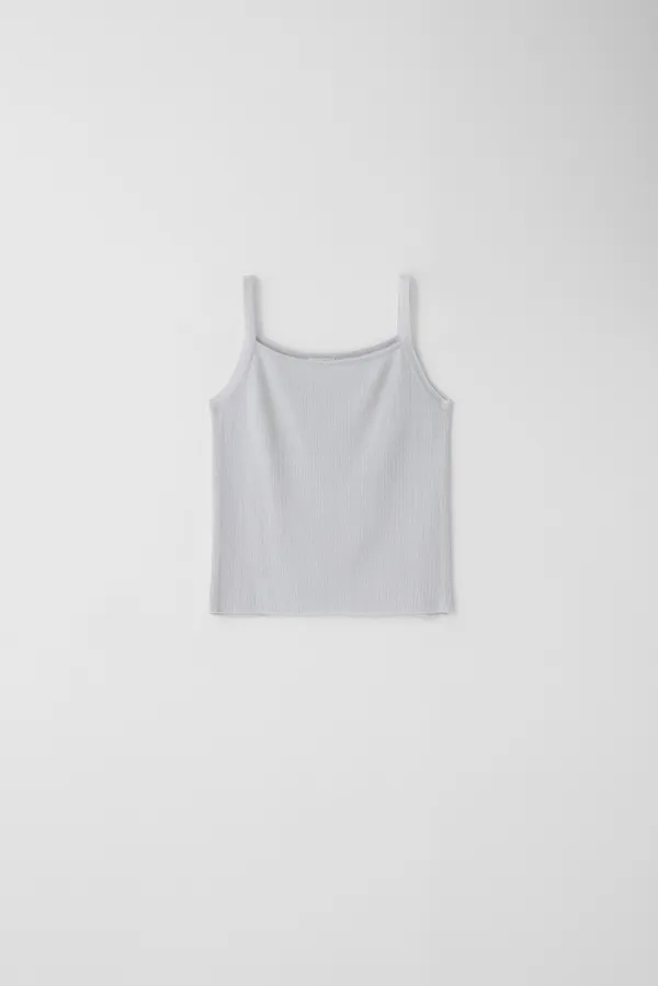 Via Sleeveless_Silver Blue