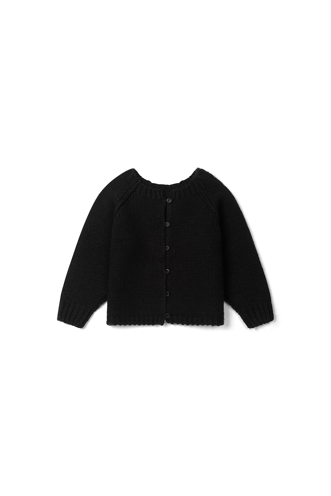 위드아웃썸머 Balloon cardigan_black 상품 이미지 3