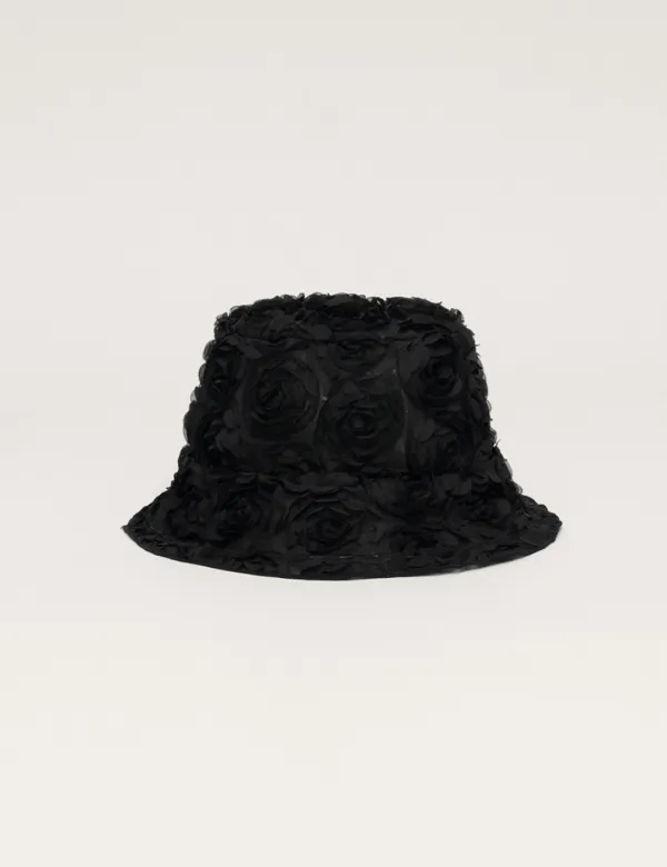 Gypsy Rose Bucket Hat (Black)