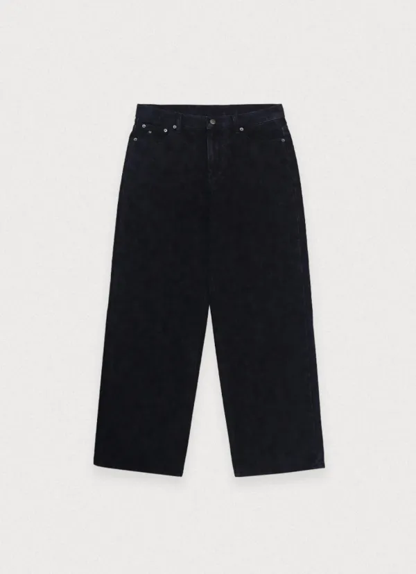 [6th] Leopard low denim