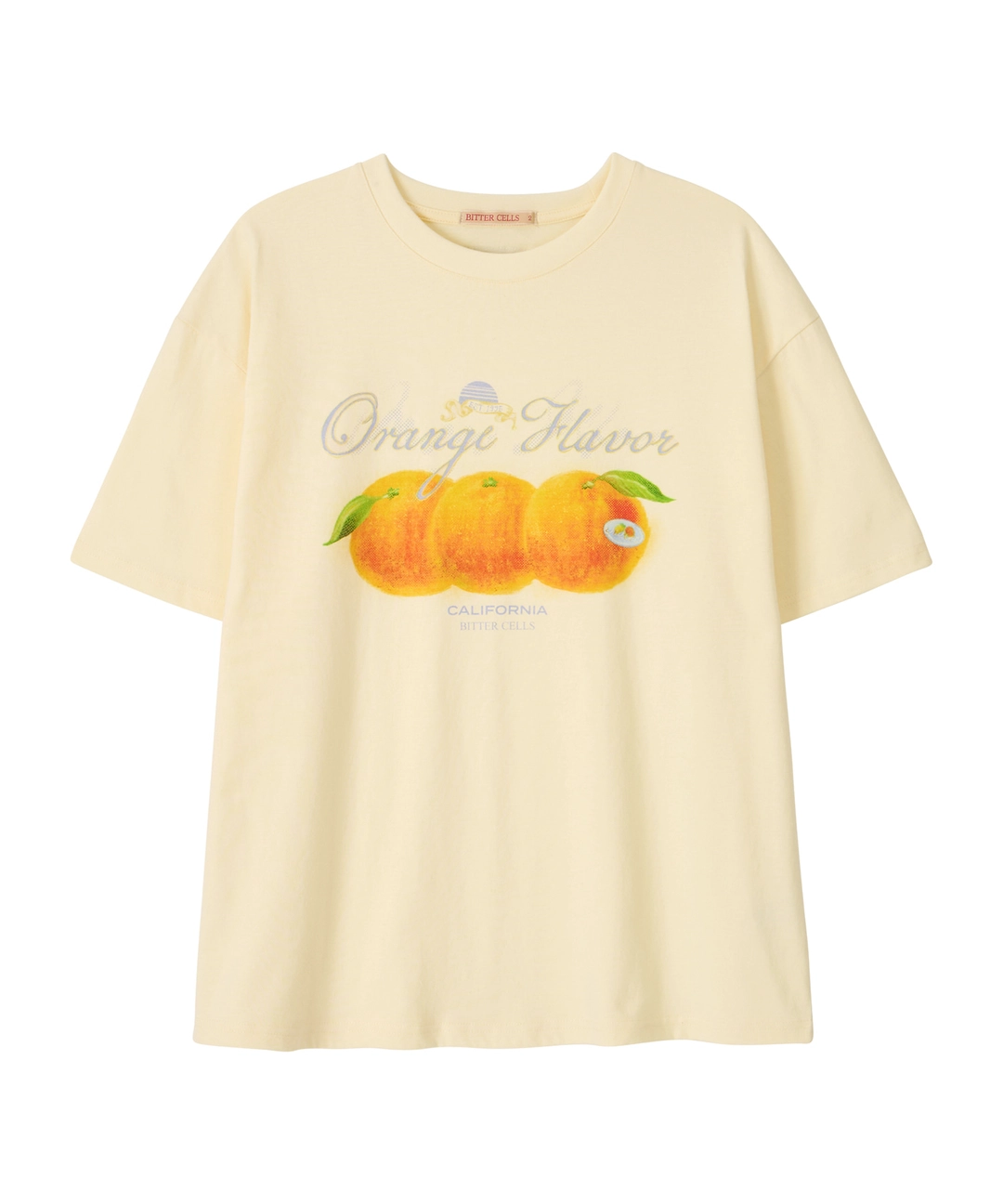 비터셀즈 Sunset Orange Tee-Lemon 상품 이미지 1