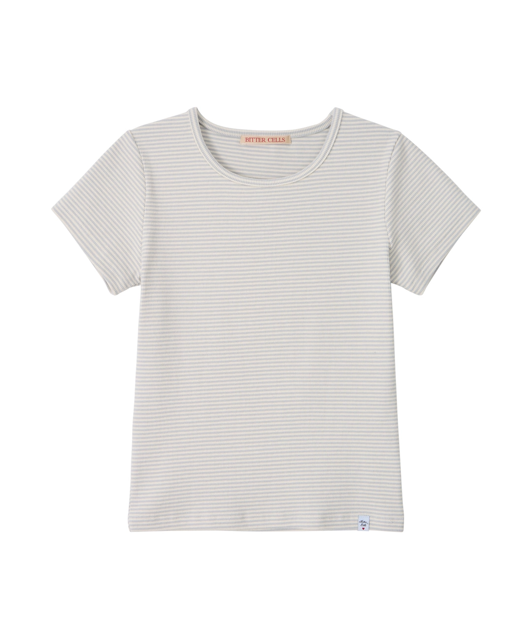비터셀즈 Essential Golgi Half Tee-Stripe Sky 상품 이미지 1
