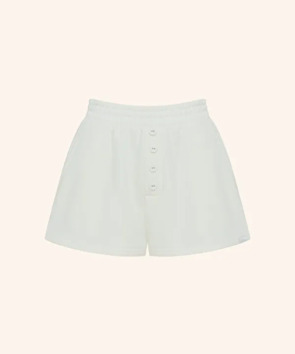 Letters Banding Shorts ( Ivory )