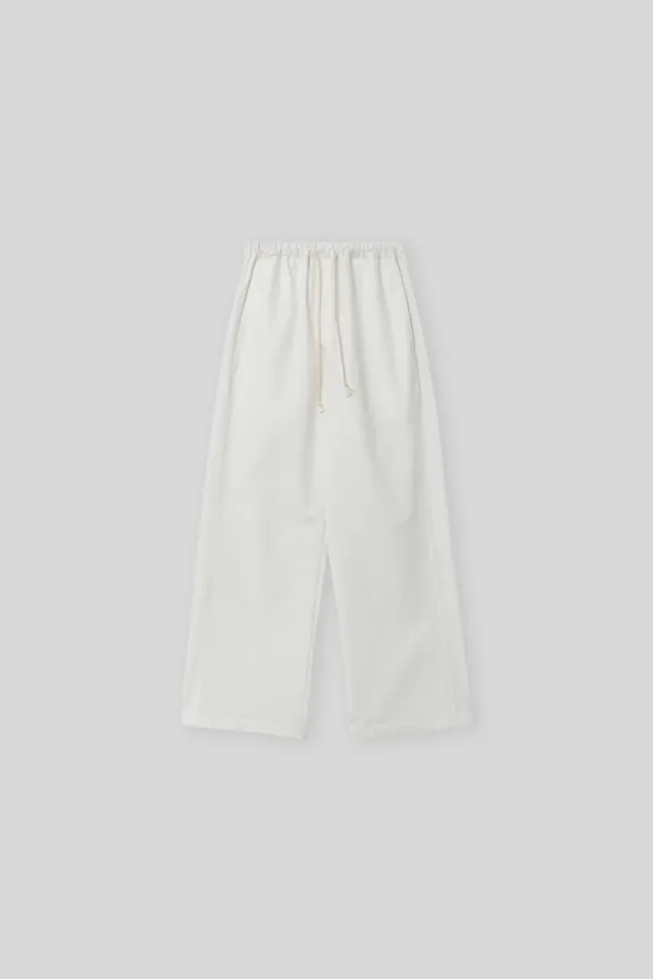 Wheeze banding pants (white check)