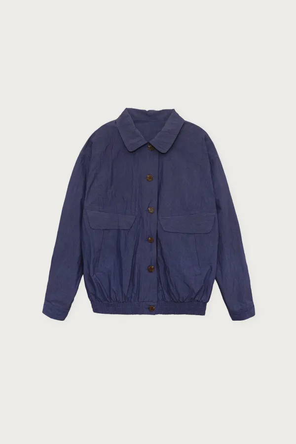 OVER BLOUSON VTG BLUE