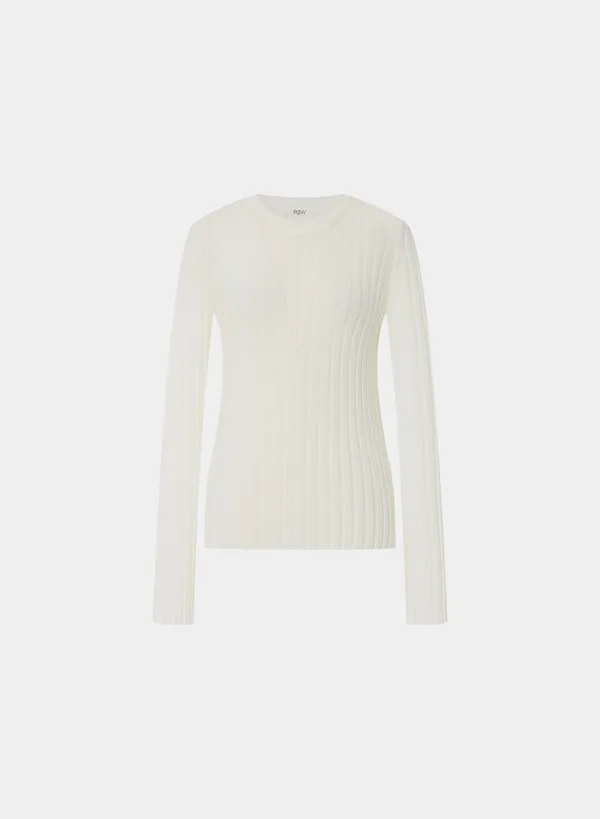 Arben wool cash ribbed KN
