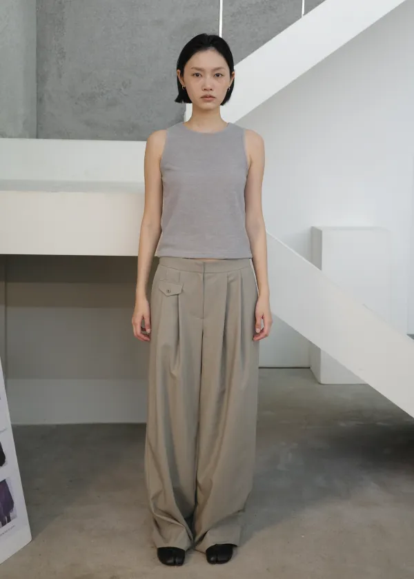 [ 프리오더 ] POCKET CUBE TROUSERS [SAND]