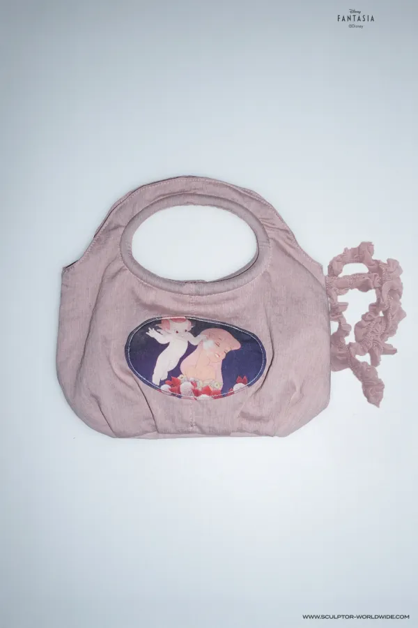 [Sculptor X Fantasia] Tail Mini Bag Dusty Pink