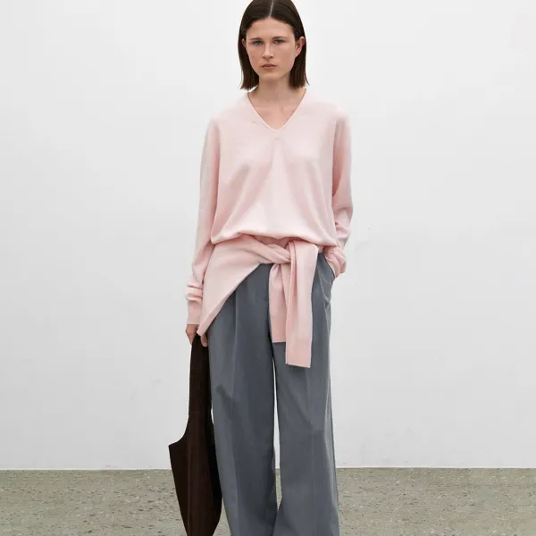 (PT-5688)ESSENTIAL AUBE TWO TUCK PANTS