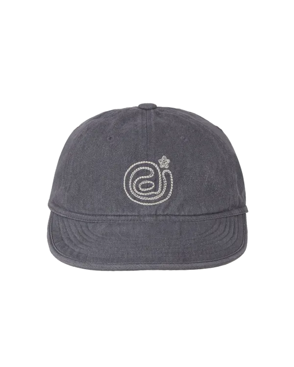 [6/5 예약발송] SPIRAL LOGO CAP [CHARCOAL]