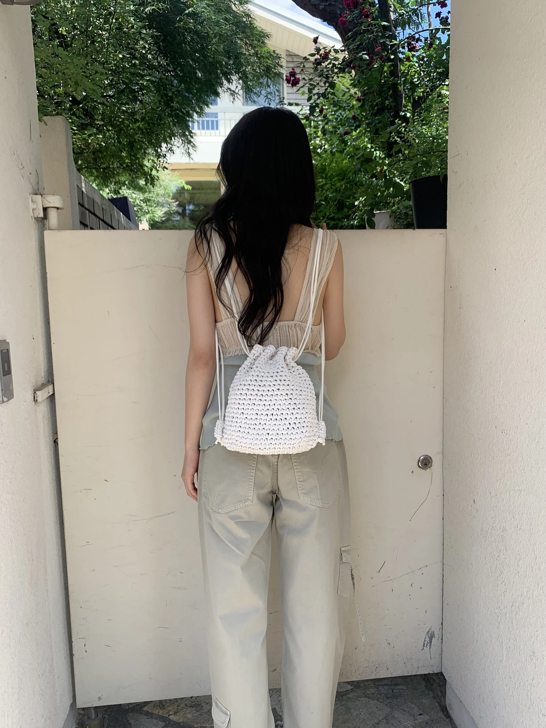 르벙드 via mini backpack(ivory) 상품 이미지 2