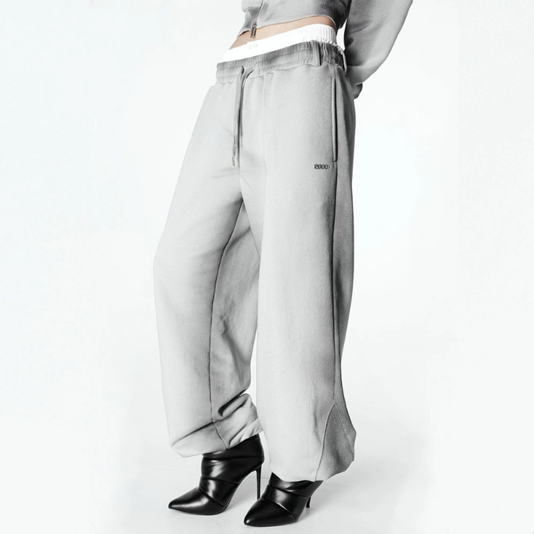 2000아카이브 MOSS WASHED SWEATPANTS (STONE GREY) 상품 이미지 2
