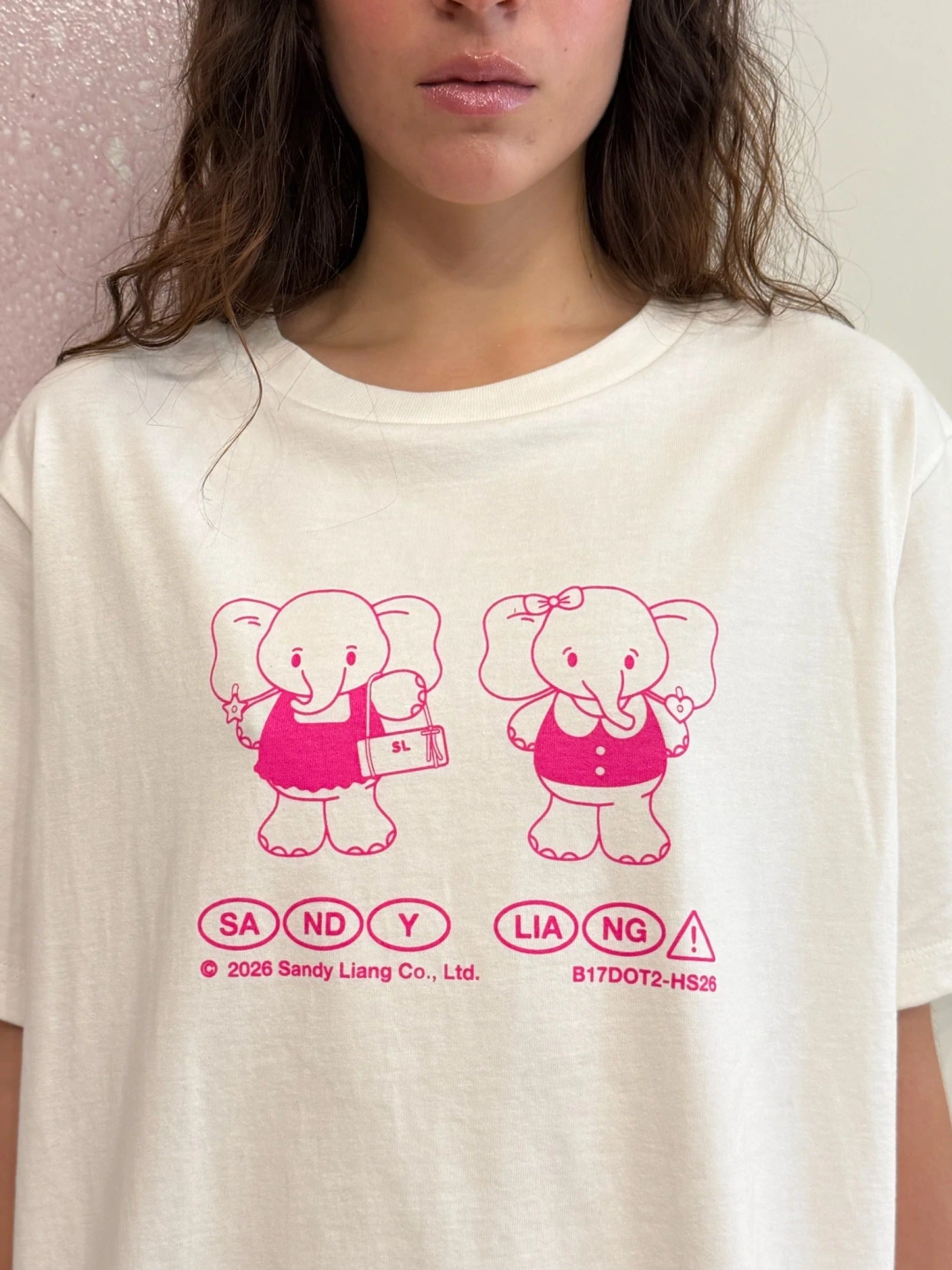 샌디리앙 PEANUT BOXY TEE 상품 이미지 2