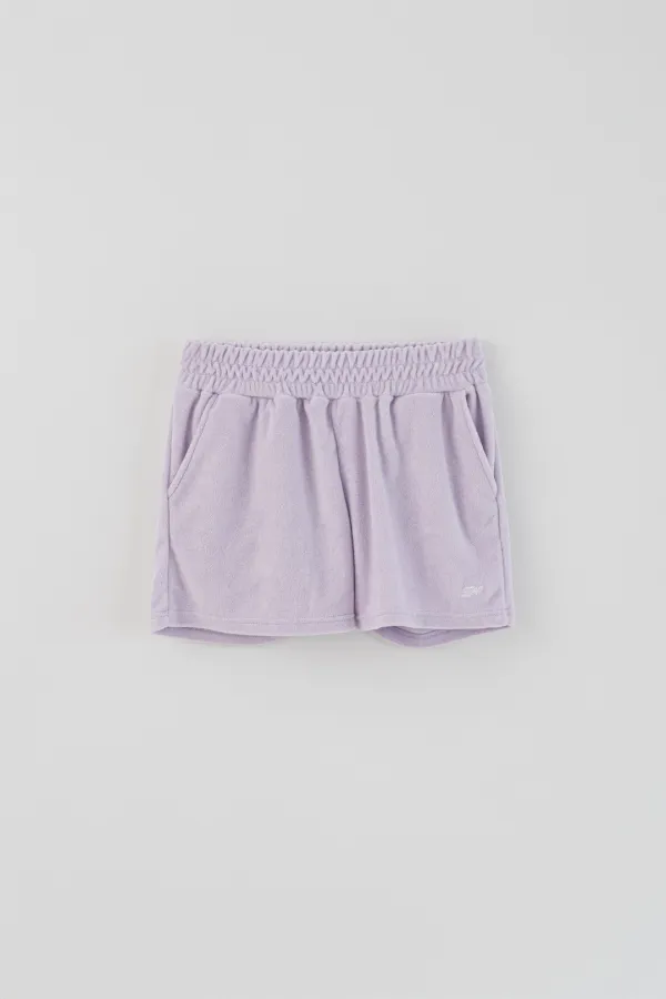 T/T Terry summer shorts (lavender)