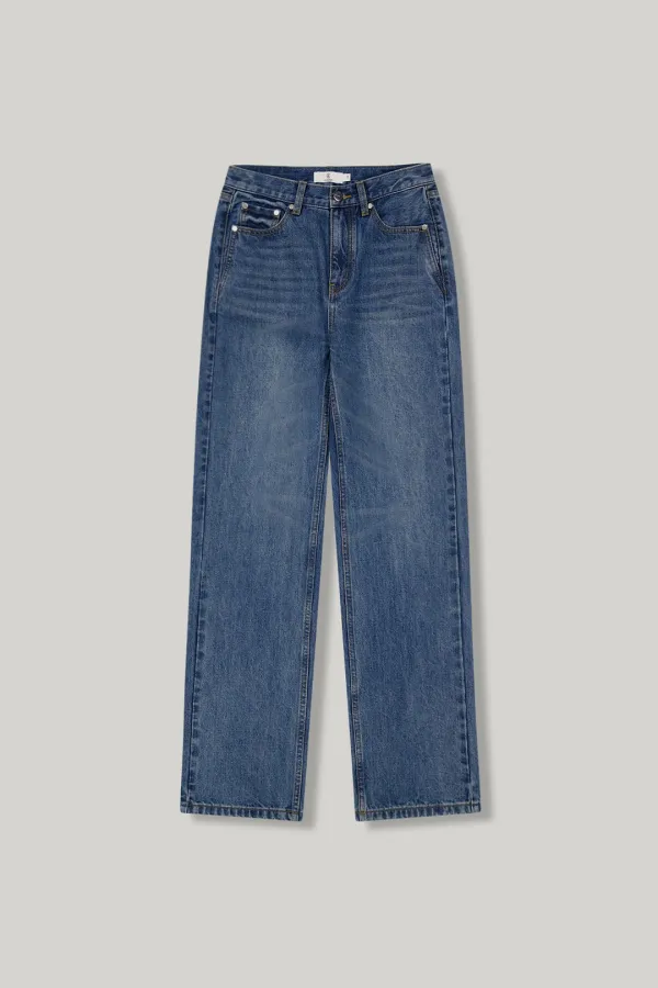 Emilin Straight Denim Pants