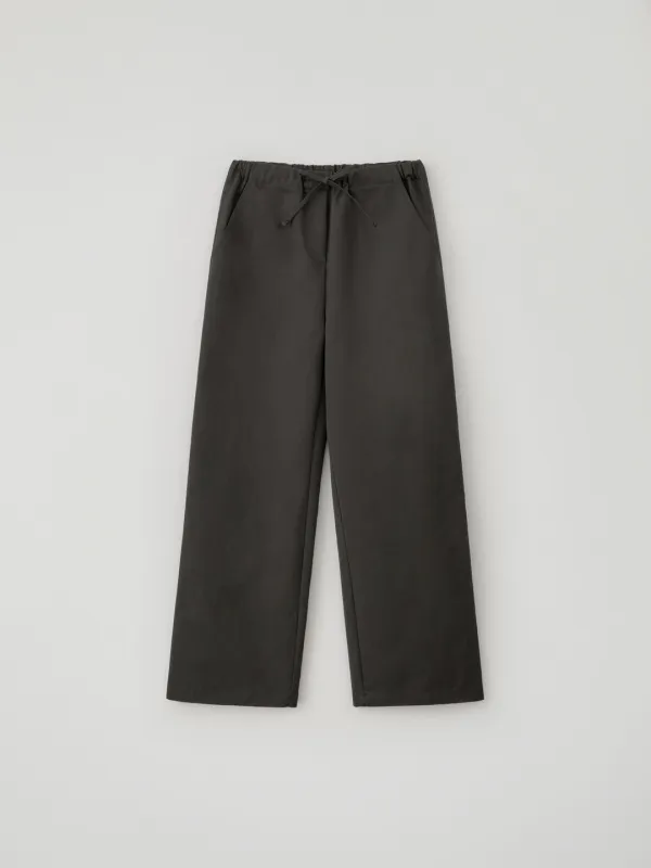 Strap Chino Pants(Charcoal)