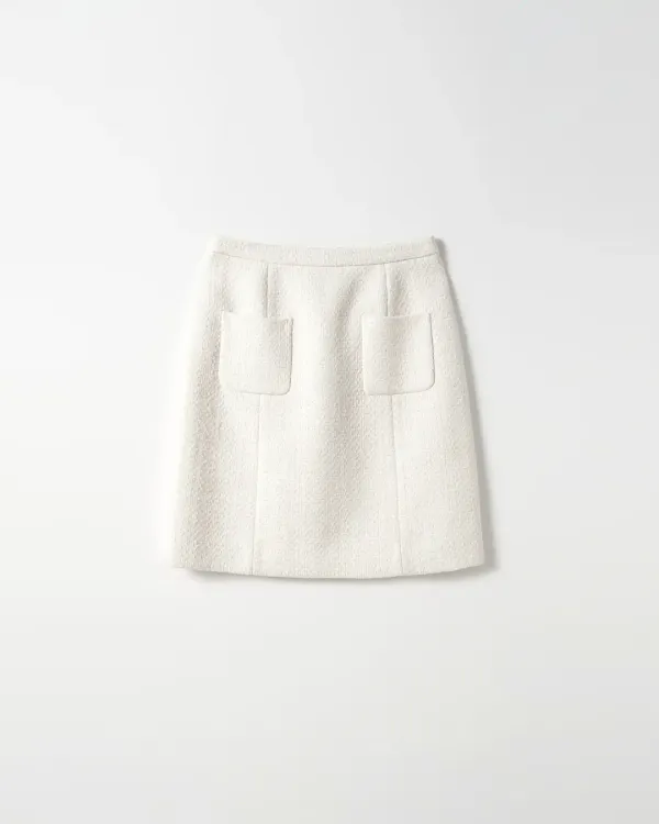 Elia Tweed Midi Skirt