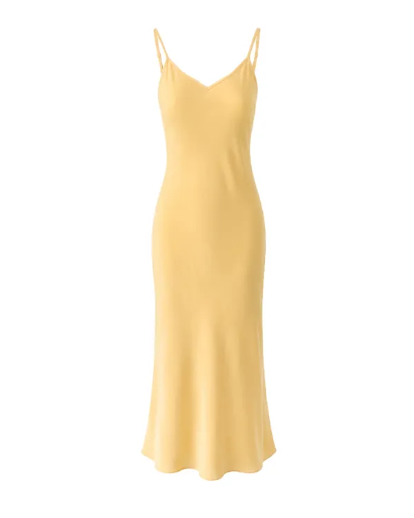 SILK WING DRESS (MANGO)