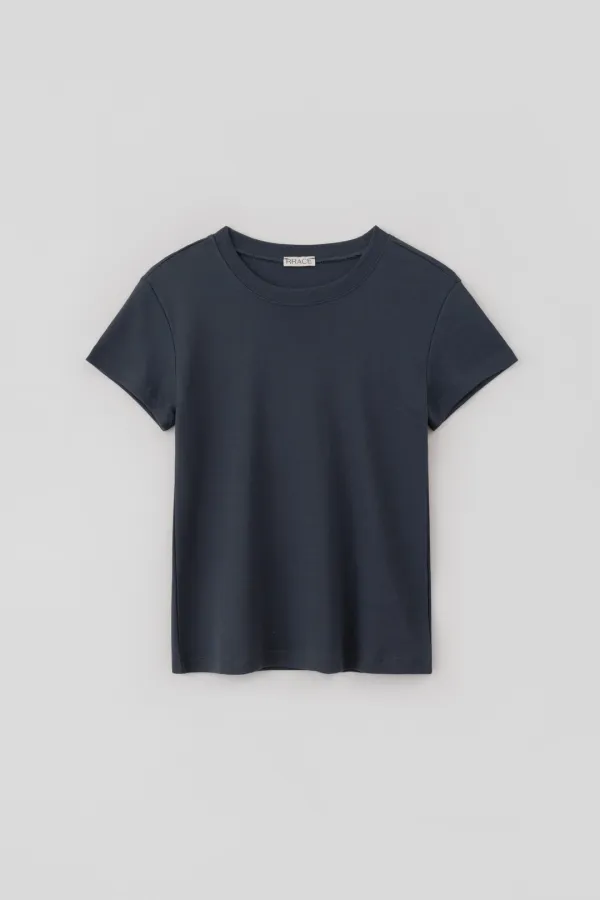 90s Soft Short Sleeve T-Shirt_Navy