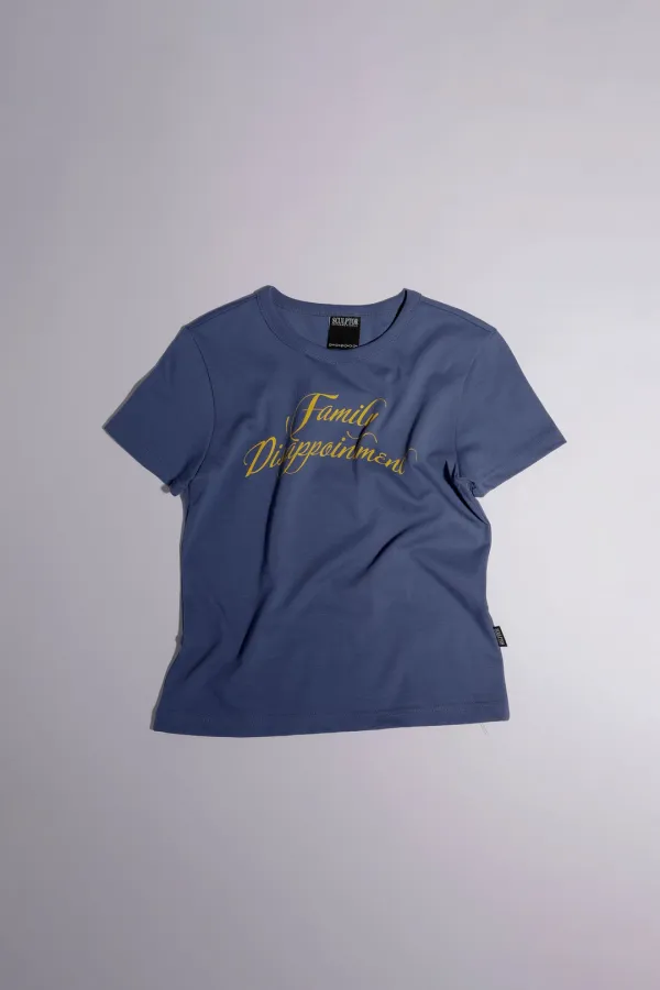 Family Disappointment Tee Vintage Blue