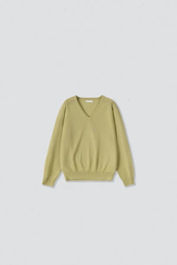 38674_Viscose blend v-neck sweater