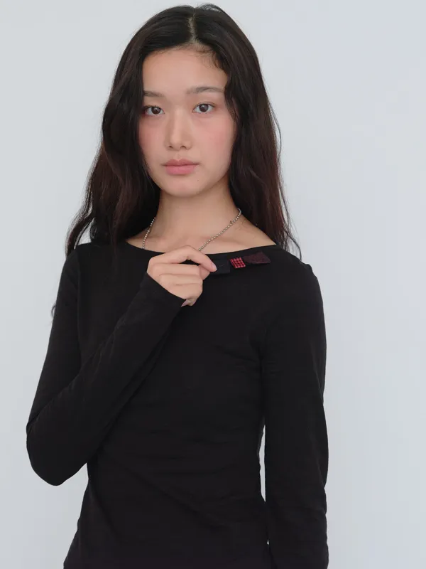 [2차 입고]Yunhi Long Sleeve Tee (Black)