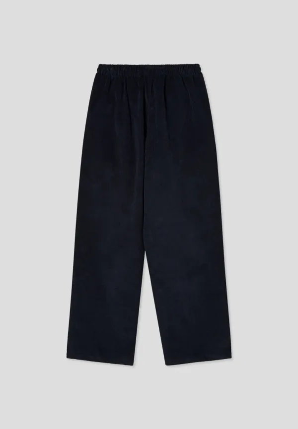 Corduroy banding pants (navy)