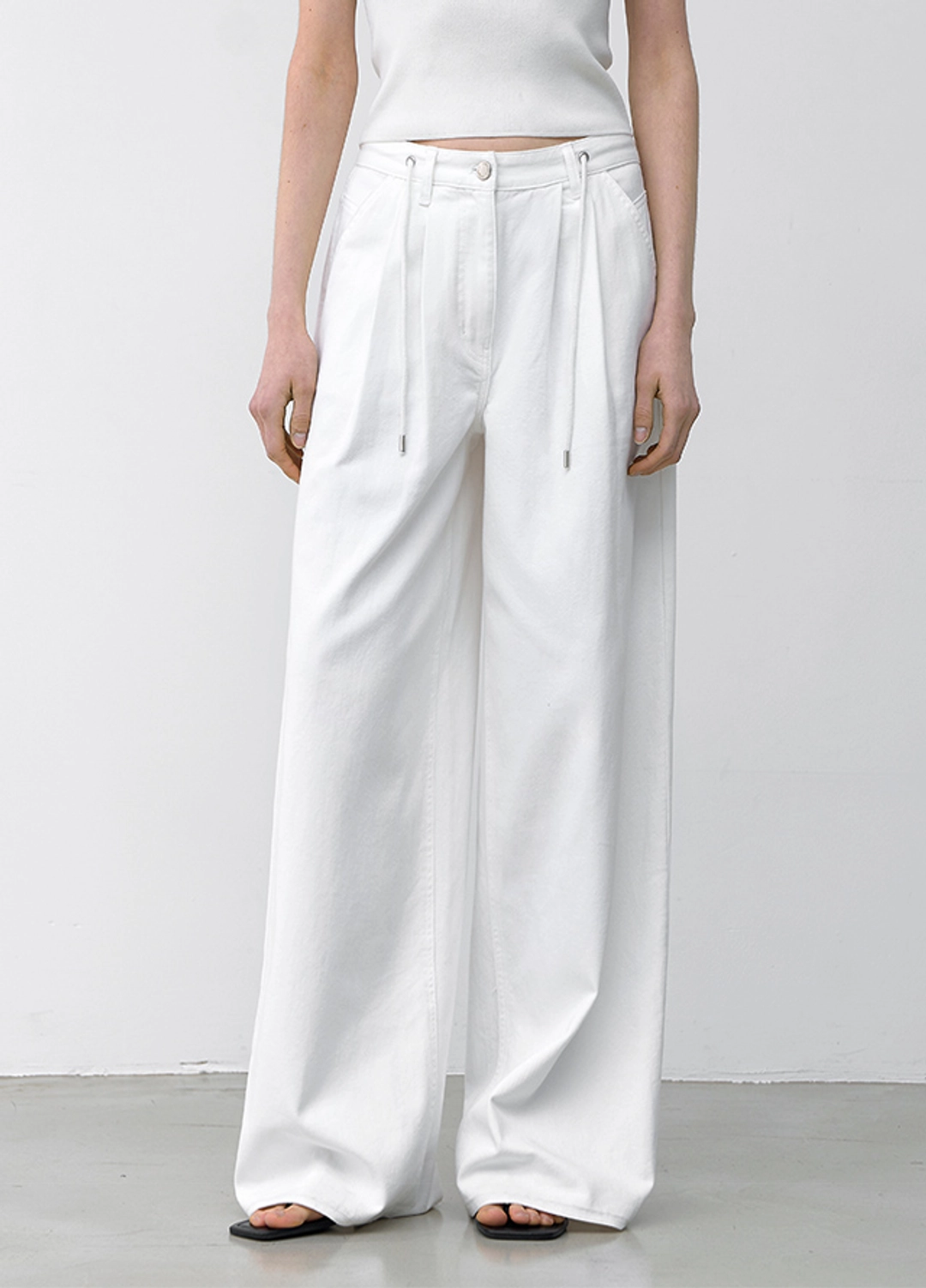아뜰리에 나인 (PT-5675)ELPO WIDE FIT DENIM PANTS 상품 이미지 2