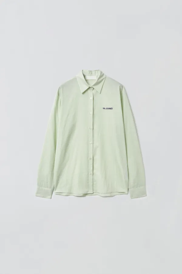 M BASIC SUMMER SHIRT_MINT