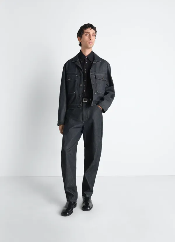 TWISTED WORKWEAR PANTS IN DENIM