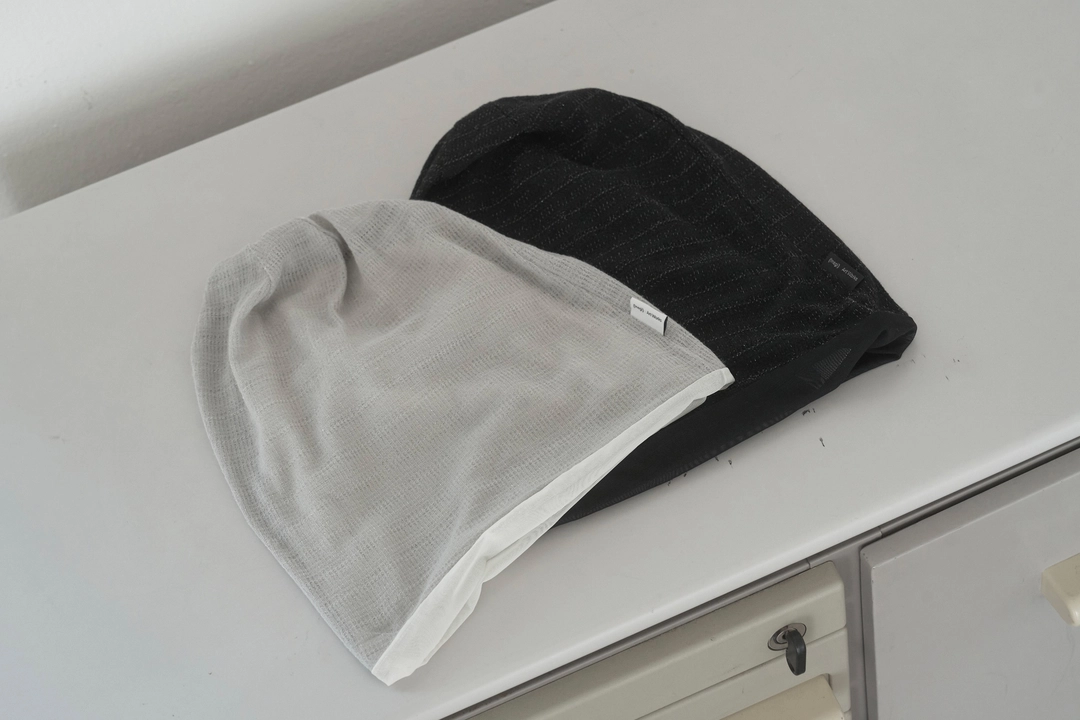 이네기 [8th Reorder] Metal Sheer Beanie (sand beige) 상품 이미지 1