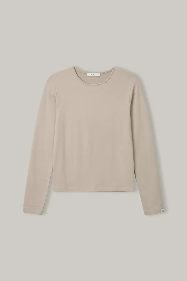 TS022 Modal Essential Long Sleeve (Beige)