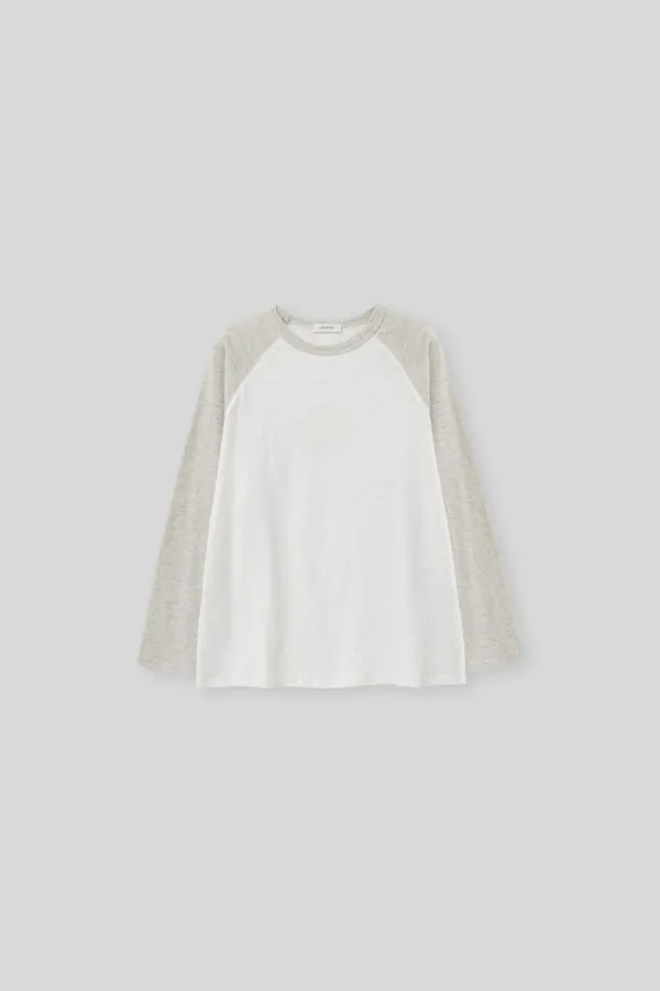 Neer raglan t-shirt (oatmeal)