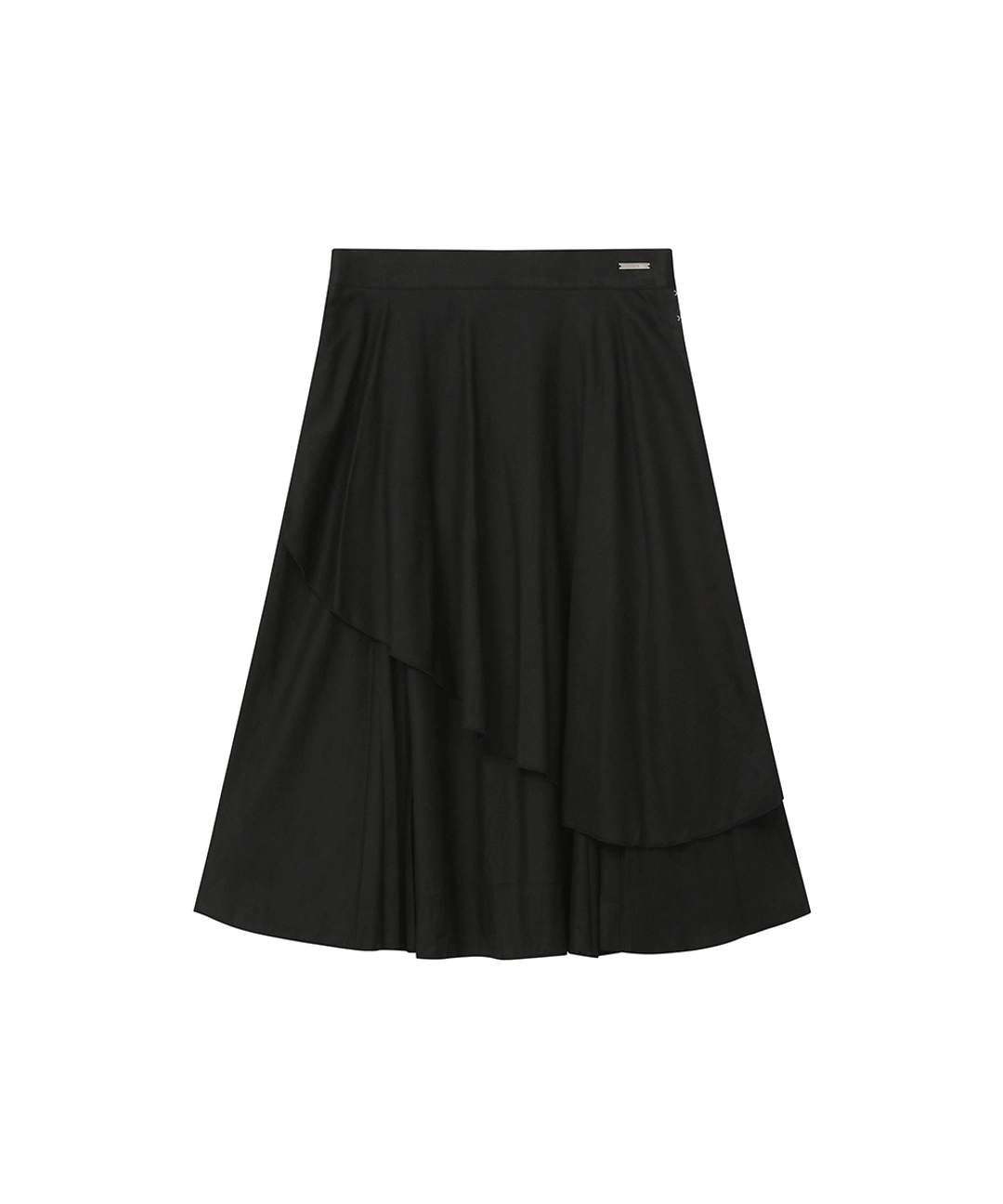 미세키서울 Hookandeye trim skirt BLACK 상품 이미지 3