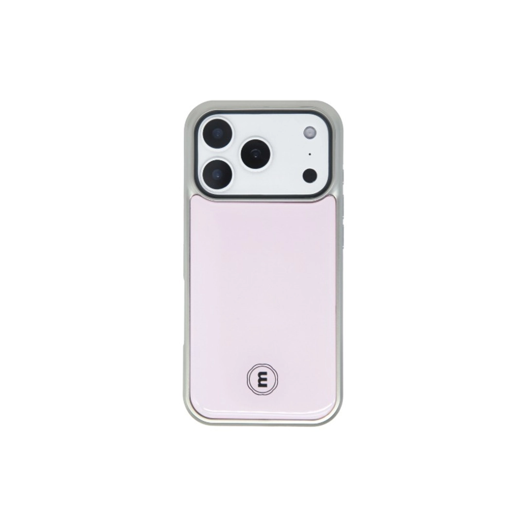 미닛뮤트 (7th) silver iphone case - shell pink 상품 이미지 1
