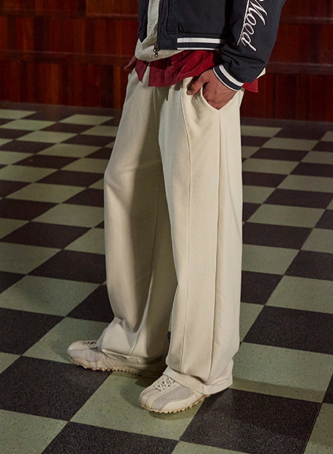 세터 Panel Track Pants - Cream 상품 이미지 2