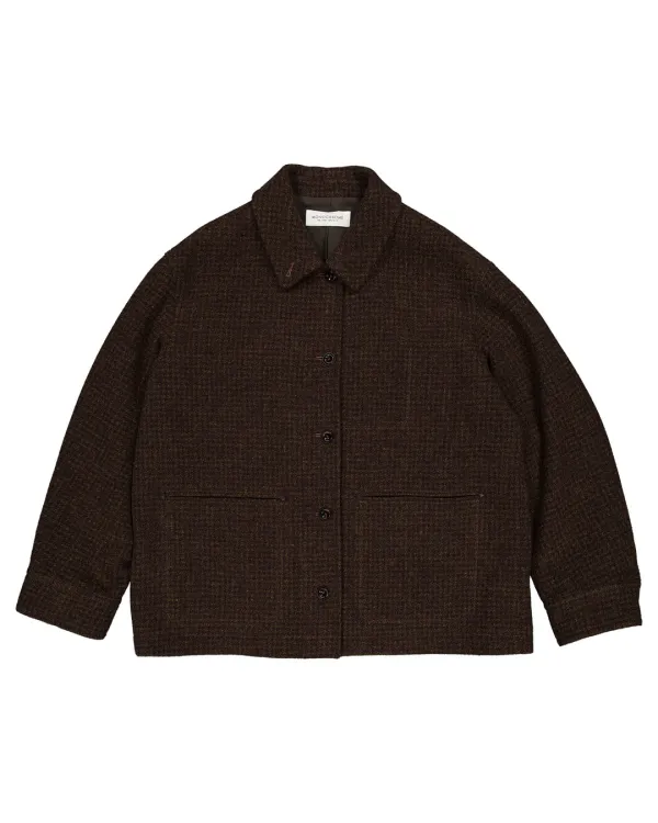 kamil work jacket (brown)