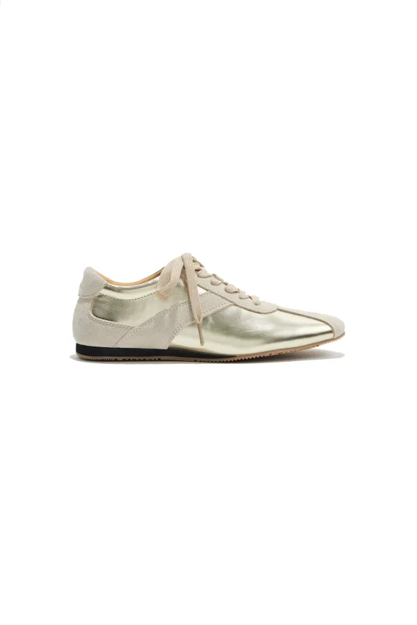 DEINET SLEEK SNEAKERS IN GOLD