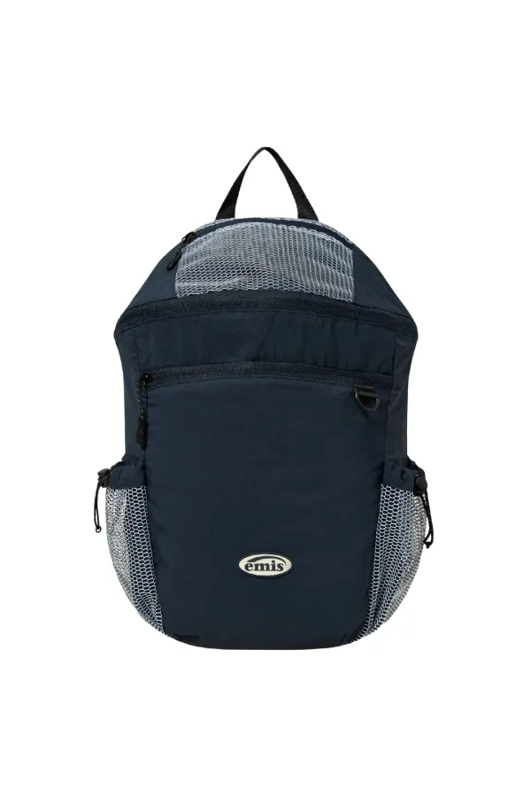 MESH NYLON BACKPACK-NAVY