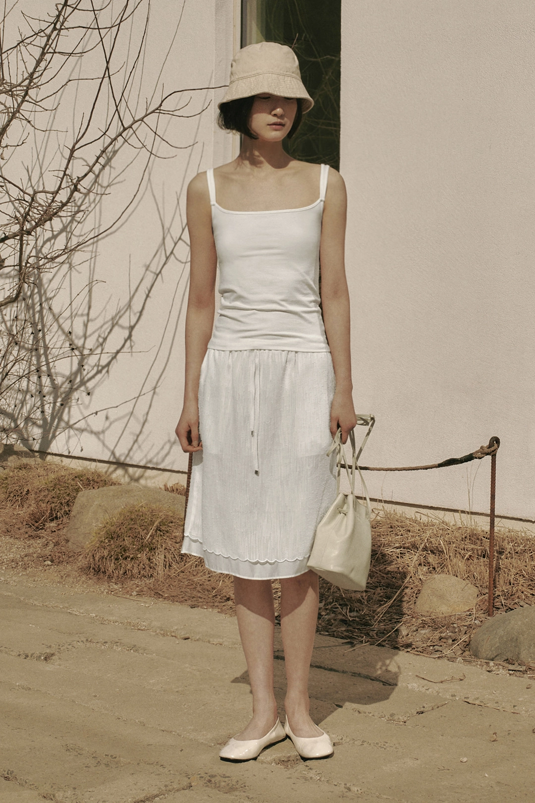 세이지먼트 GLENDA LAYERED SKIRT_IVORY 상품 이미지 2