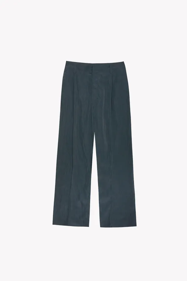 Roder Pintuck Pants (Blue Green)