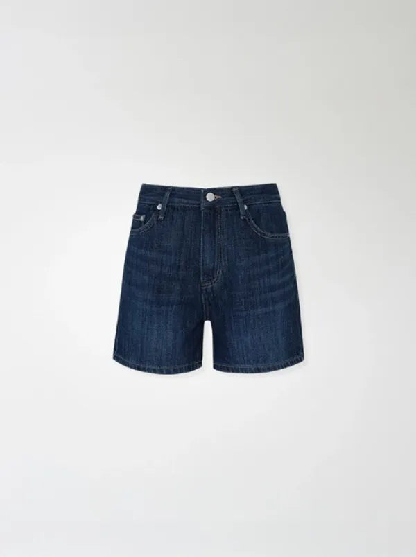 Effie denim shorts (Deep blue)